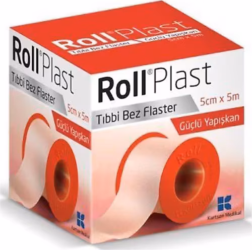 Roll Plast Tıbbi Bez Flaster 5cm x 5m