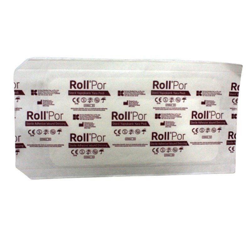 Roll Por Steril Yapışkanlı Yara Pedi 10 x 20 cm 12 Adet