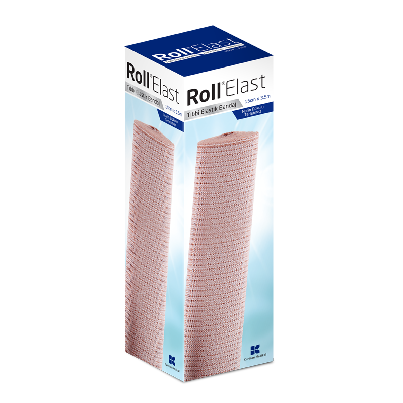 Roll Tıbbi Elastik Bandaj 15cm x 3.5m