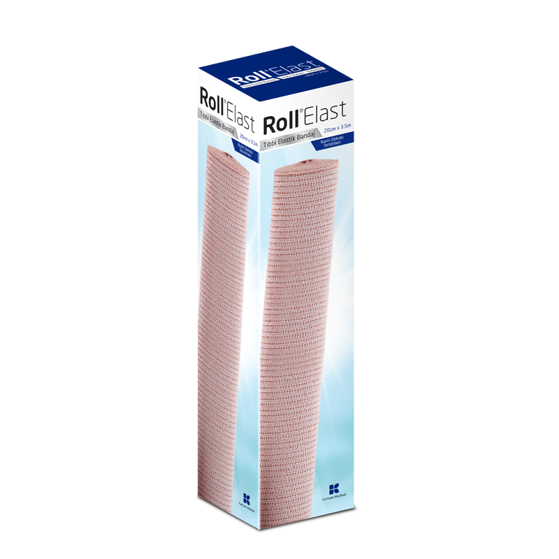 Roll Tıbbi Elastik Bandaj 20cm x 3.5m