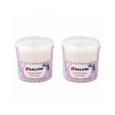 Salvin Kulak Çubuğu Kavanoz 200 Adet