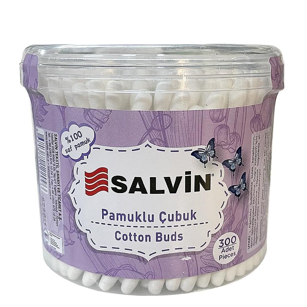 Salvin Kulak Çubuğu Kavanoz 300 Adet