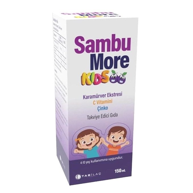 SKT:02/2027 Sambu More Kids Şurup 150ml