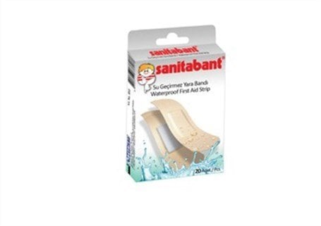 Sanitabant Su Geçirmez Yara Bandı 20li