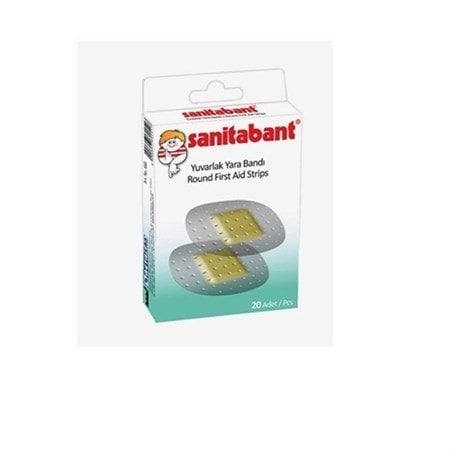 Sanitabant Yara Bandı Yuvarlak 20 Adet