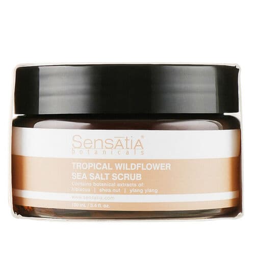 Sensatia Botanicals Tropical Wildflower Sea Salt Scrub 100 ml