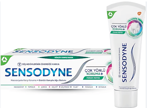 Sensodyne Çok Yönlü Koruma + Ferah Nefes Diş Macunu 75 ml
