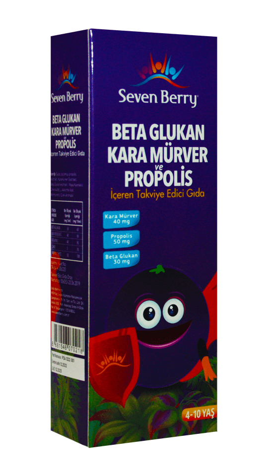 Seven Berry Beta Glukan Kara Mürver ve Propolis 150ml