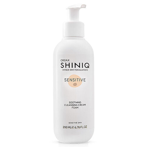 Shiniq Sensitive Hassas Ciltler için Temizleyici Krem Köpük 200 ml