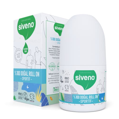 Siveno Doğal Sportive Roll-On 50 ml