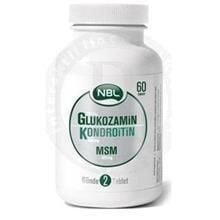 SKT:02/2027 NBL Glucosamine Chondroitin MSM 60 Tablet