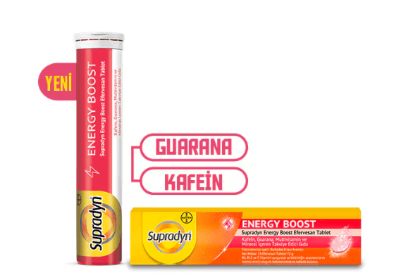 SKT:09/2026 Supradyn Energy Boost 15 Efervesan Tablet
