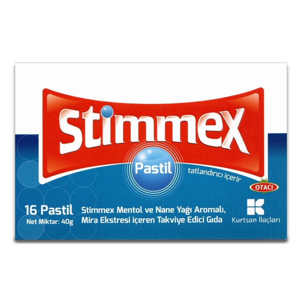 Otacı Stimmex Pastil 16 Adet