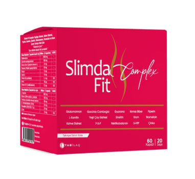 Slimda Fit Complex 60 Kapsül + 20 Saşe