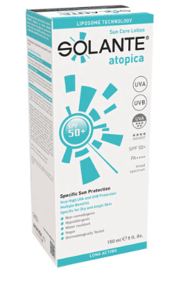 Solante Atopica SPF 50+ Güneş Koruyucu Losyon 150ml