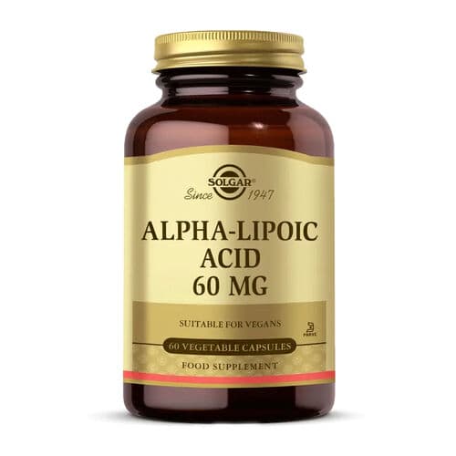 SOLGAR ALPHA LIPOIC ACID 60 MG 60 KAPSUL