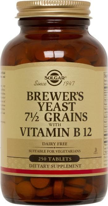 SOLGAR BREWER'S YEAST 250 TABLET