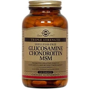 SOLGAR GLUCOSAMİN CHONDROİTİN MSM 120 TABLET