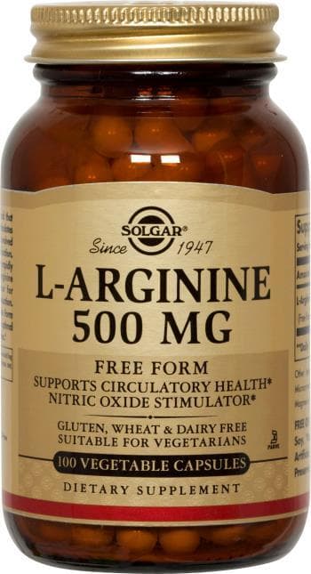 SOLGAR L-ARGININE 500 MG 50 KAPSUL