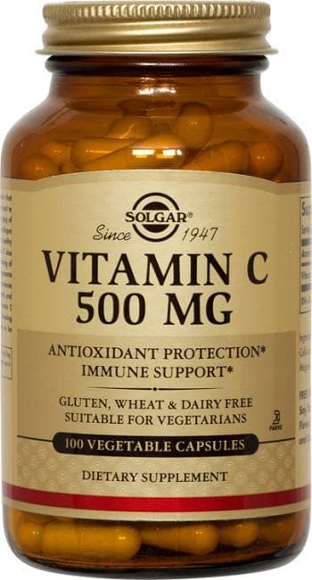 SOLGAR VITAMIN C 500 MG WHITH ROSE 100 T