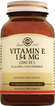 SOLGAR VITAMIN E 200 IU 50 SOFTGEL