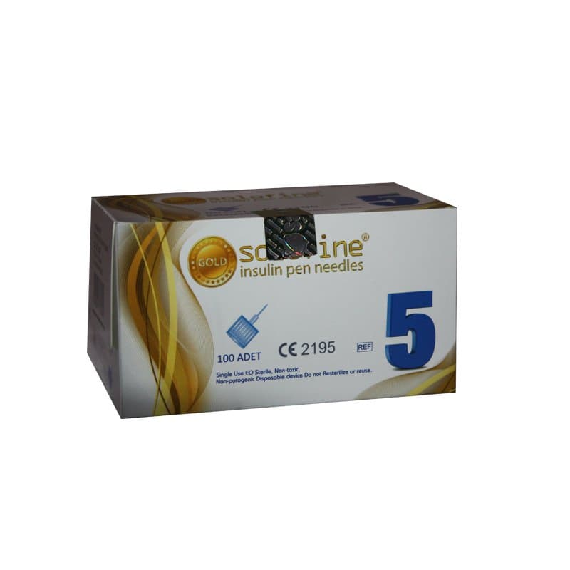Solo Fine 5mm İnsülin Kalem İğne Ucu
