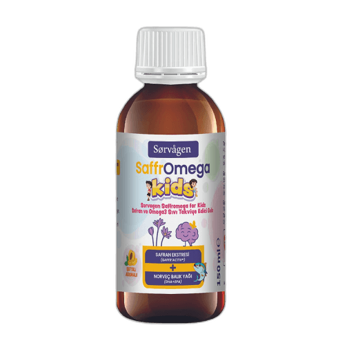 Sorvagen SaffrOmega Kids Sıvı Takviye Edici Gıda 150 ml