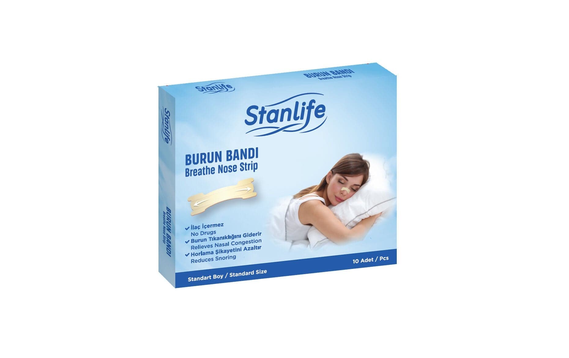 Stanlife Burun Bandı Standart 10 Adet