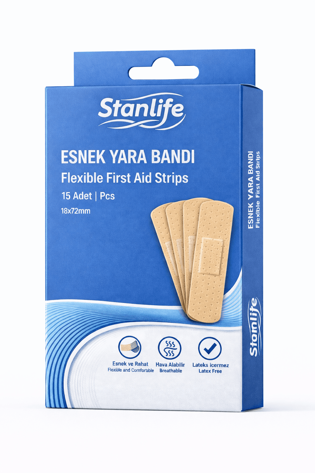 Stanlife Esnek Yara Bandı 15 Adet