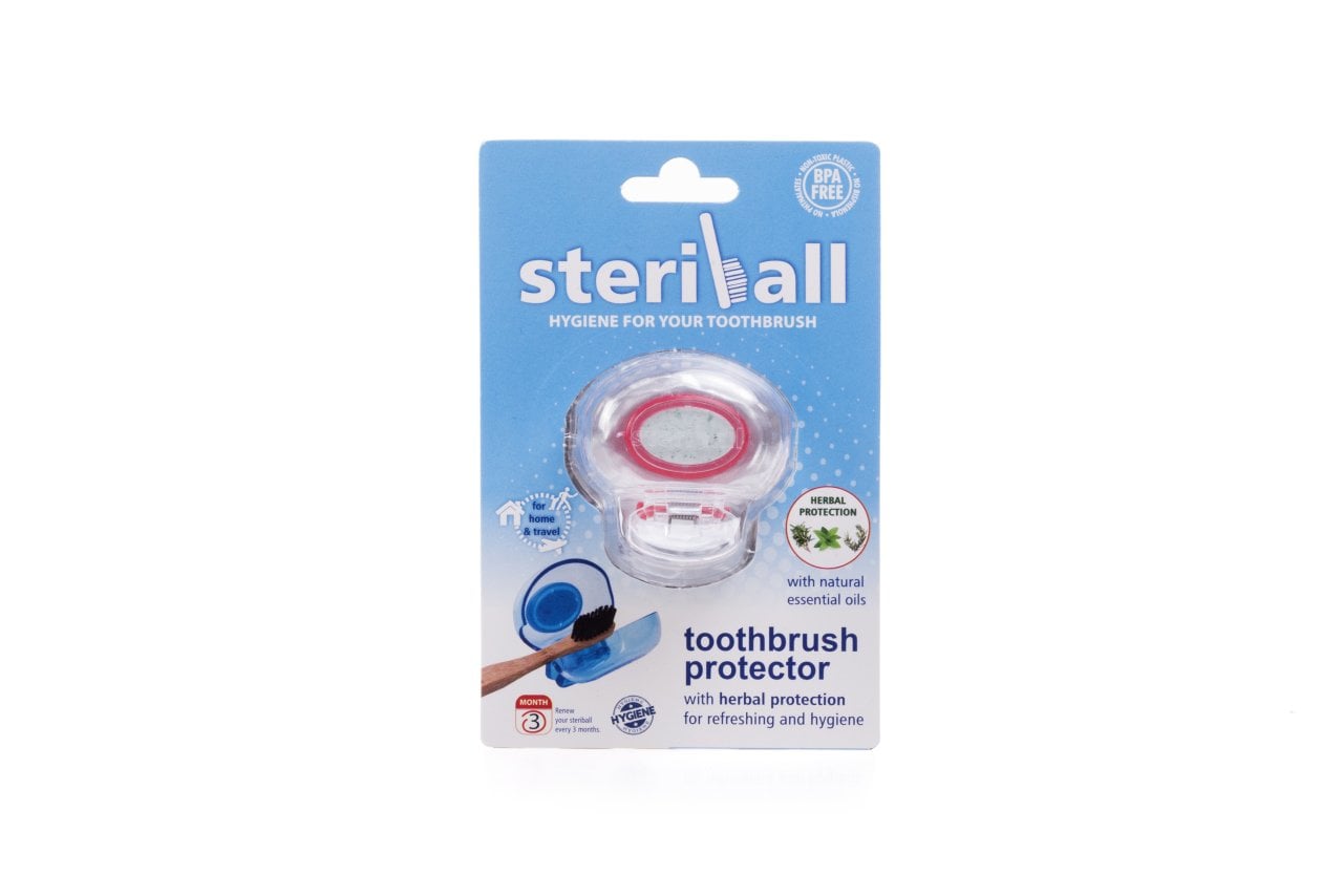 Steriball Diş Fırçası Koruyucu Hijyenik Kap (Şeffaf)