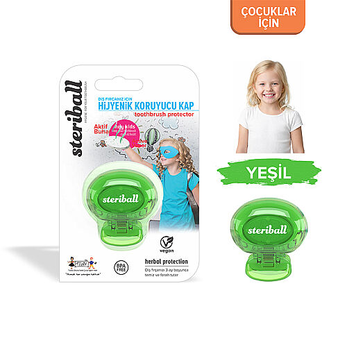 Steriball Hijyenik Diş Fırçası Koruma Kabı - Kız