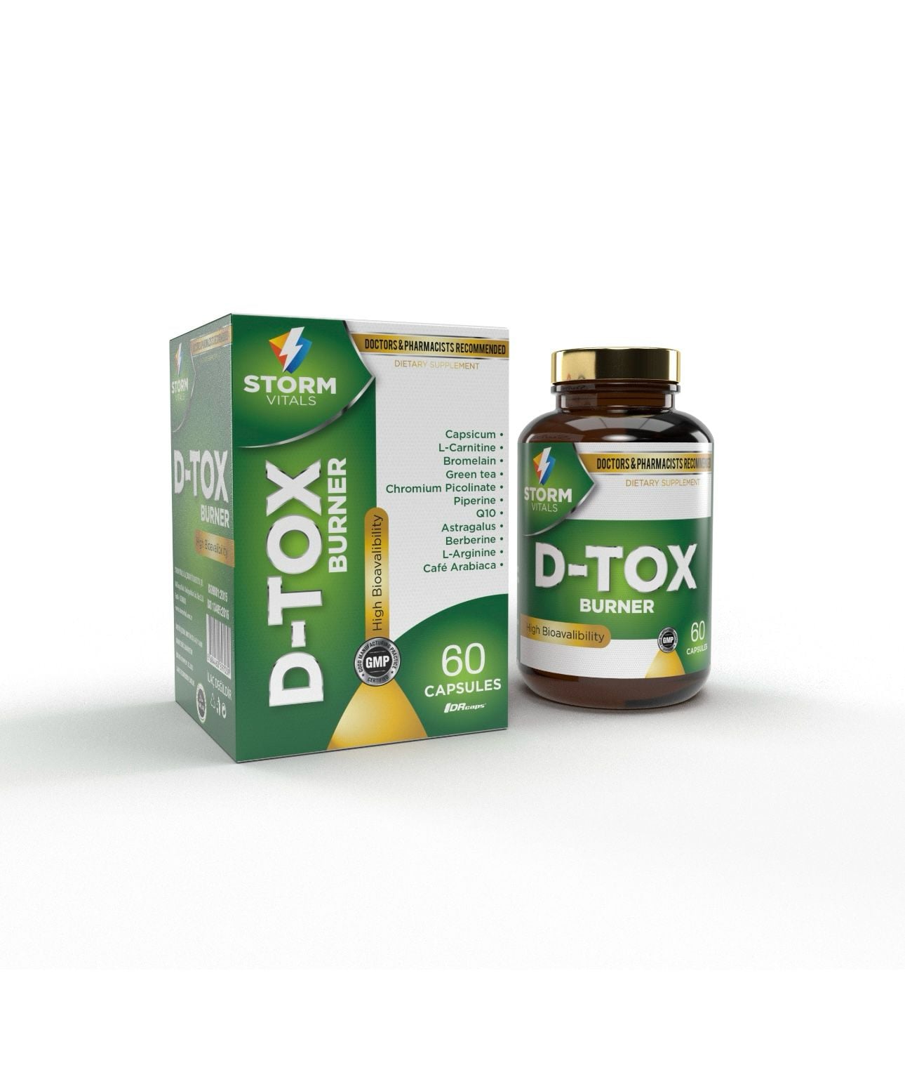 SKT:12/2026 Storm D-Tox Detoks 60 Kapsül
