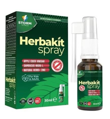 Storm Vitals Herbakit Boğaz Spreyi 30 ml
