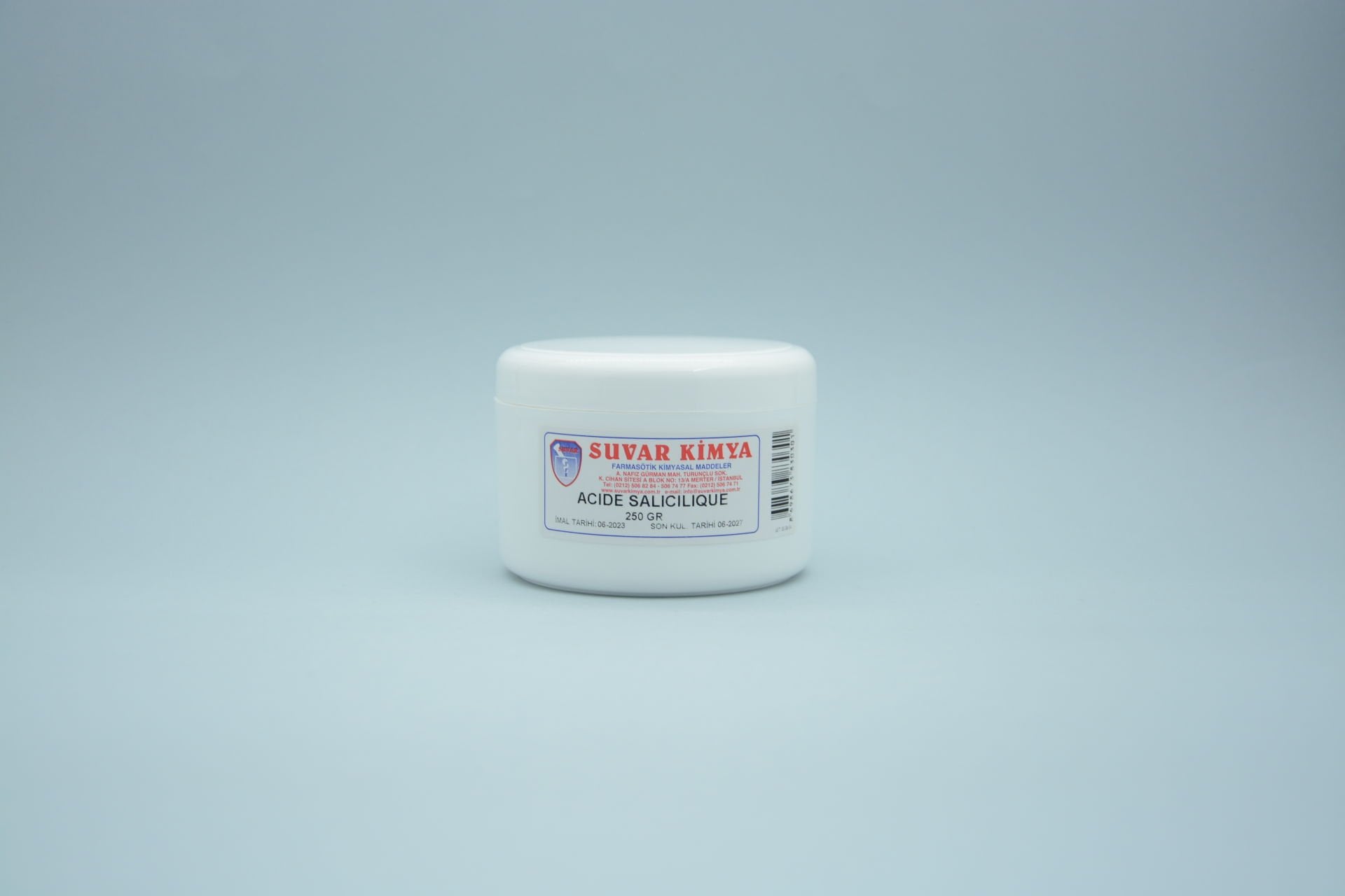 Suvar Kimya Acide Salicilique 250 gr