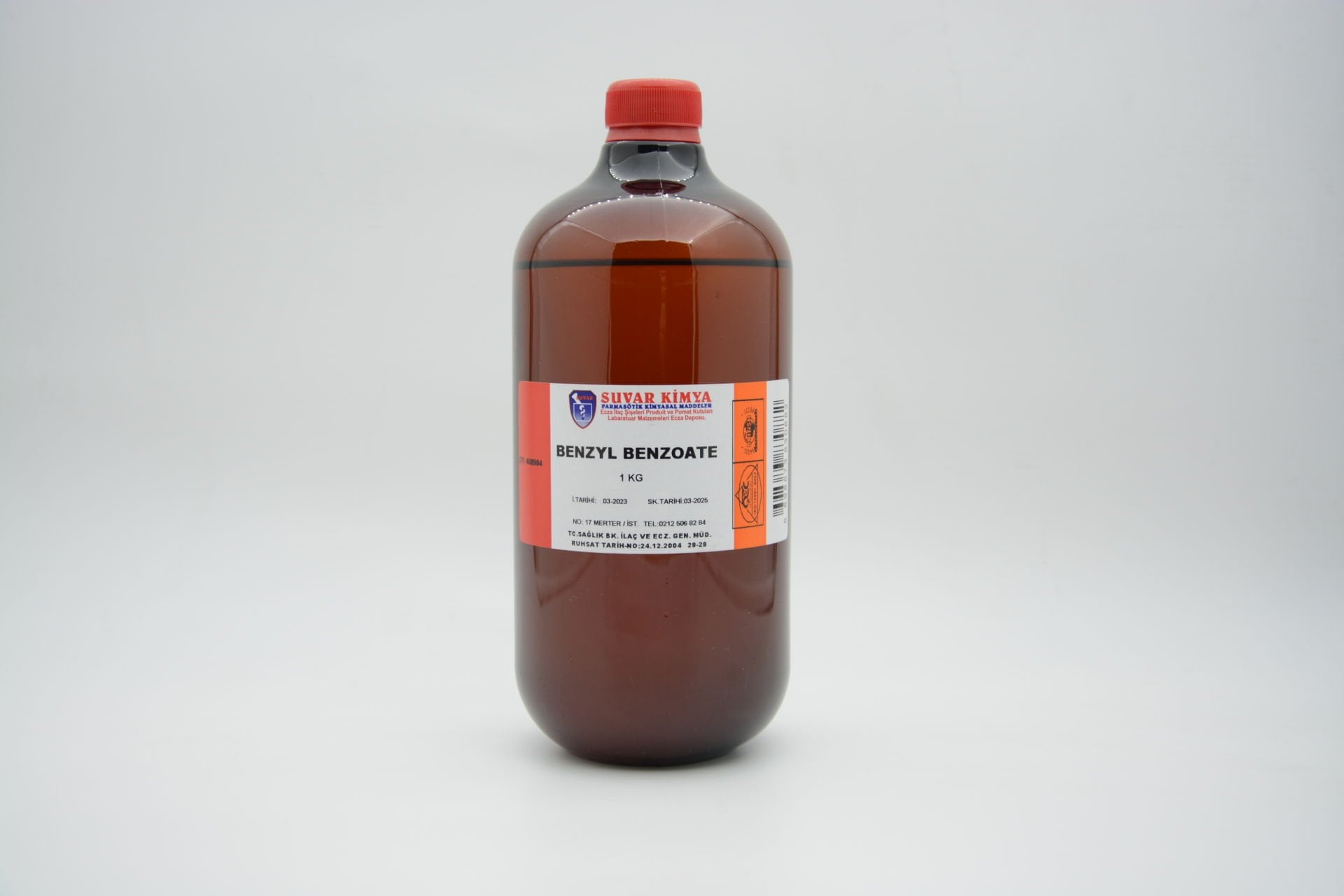 Suvar Kimya Benzyl Benzoate 1 kg