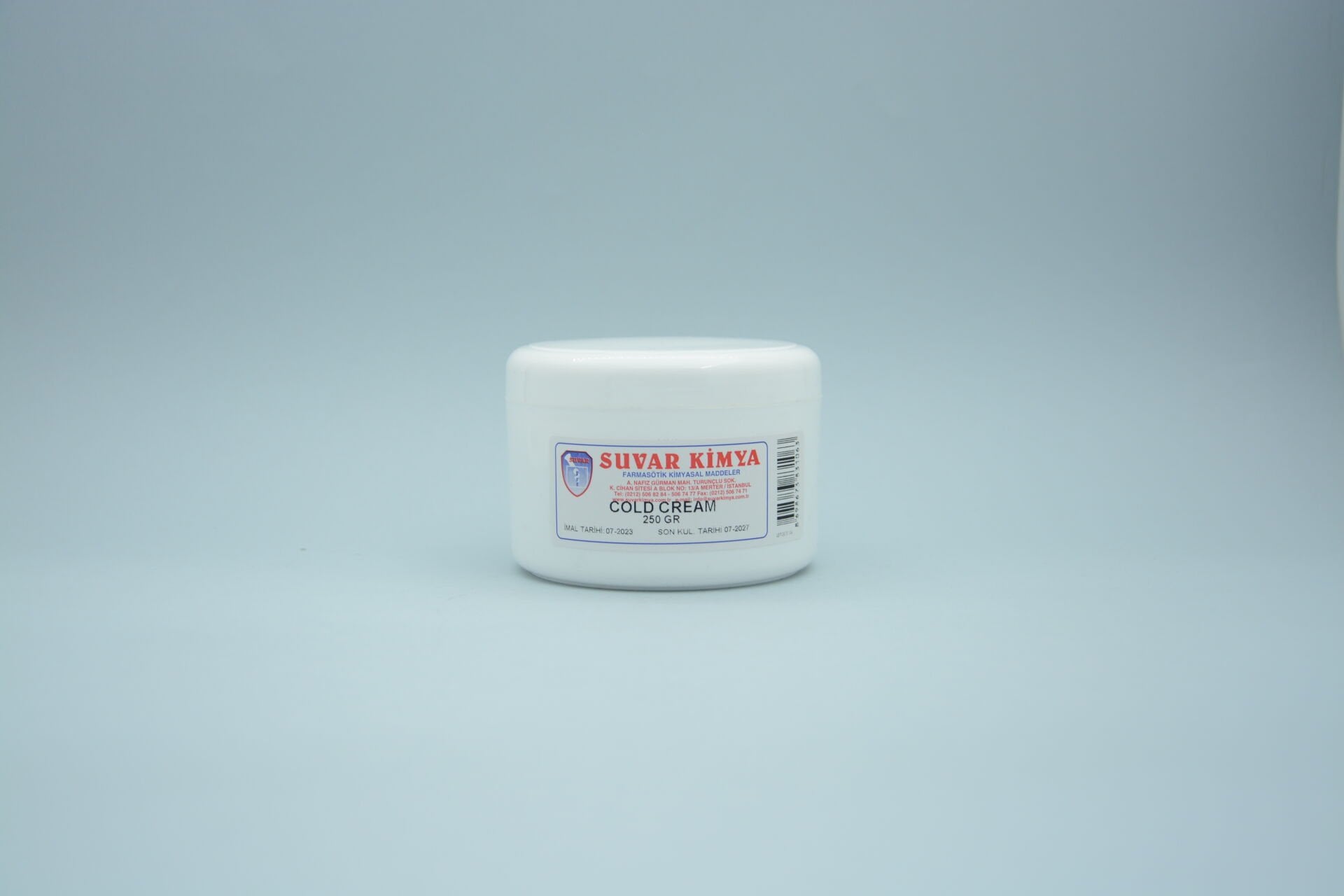 Suvar Kimya Cold Cream 250 gr