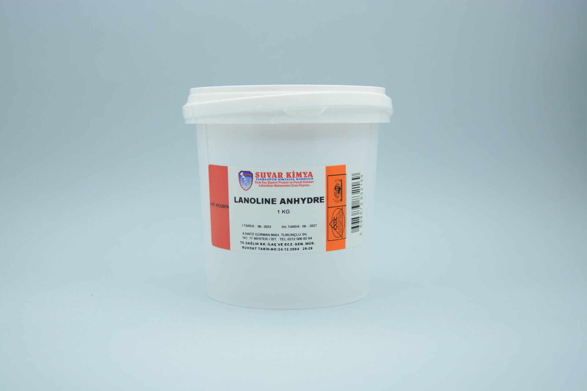 Suvar Kimya Lanoline Anhydre 1 kg