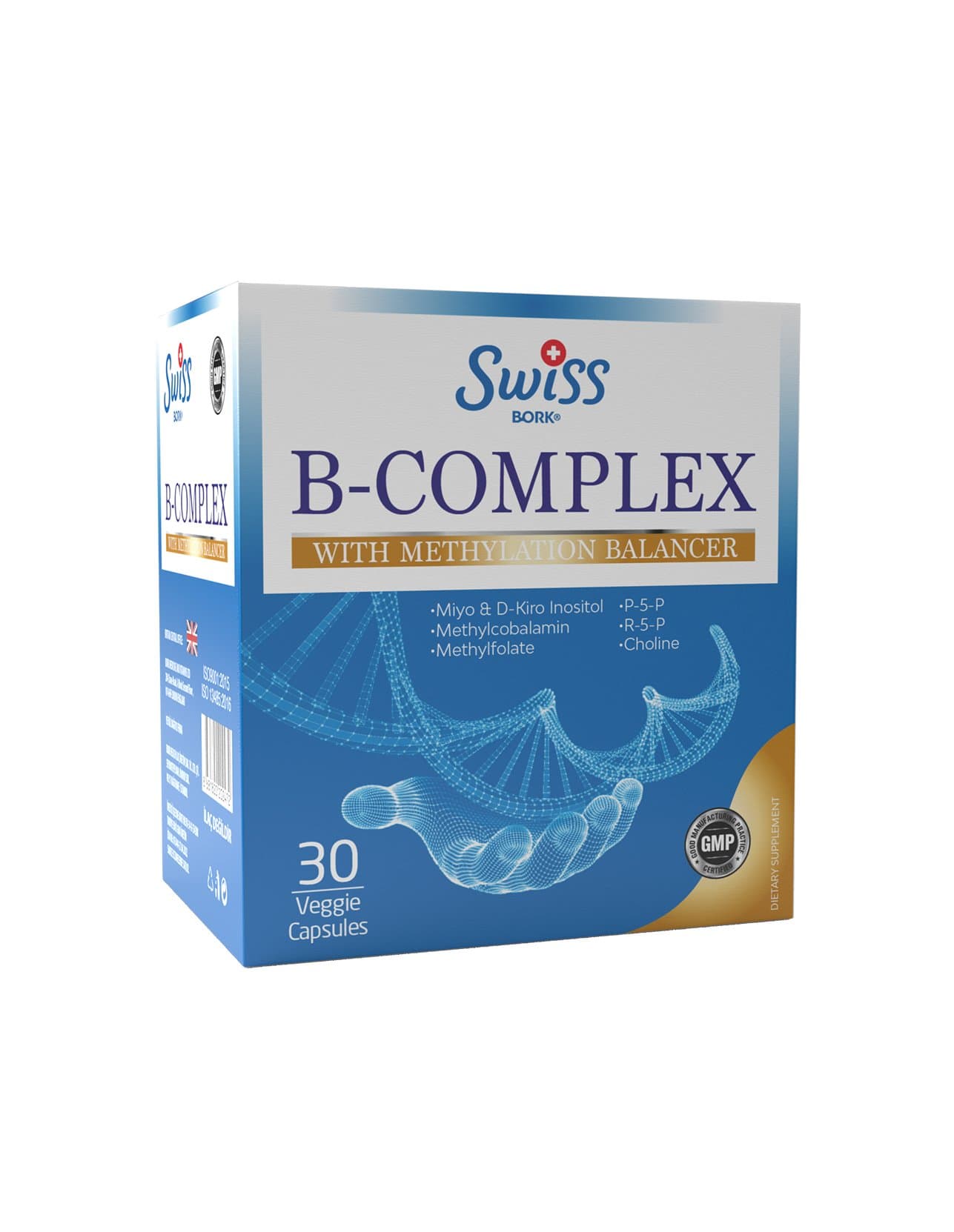 Swiss Bork B-Complex 30 Kapsül