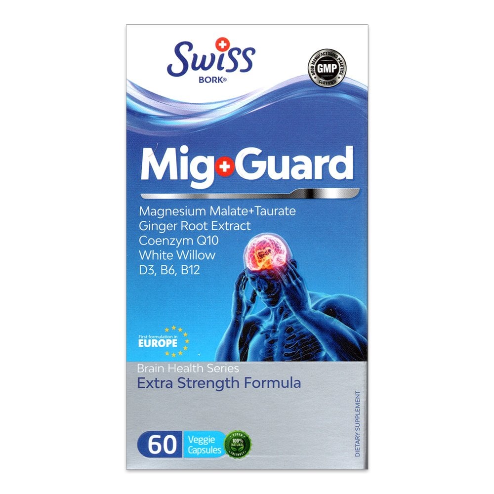 SKT:10/2026 Swiss Bork Mig Guard 60 Kapsül