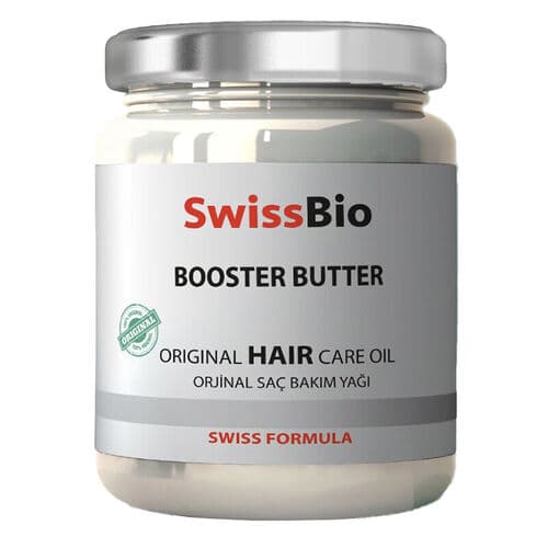 SwissBio Booster Butter Orijinal Saç Bakım Yağı 200 ml