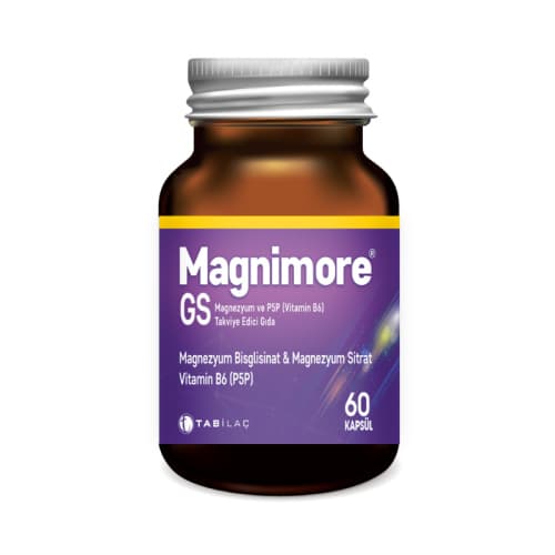 Tab İlaç Magnimore GS Takviye Edici Gıda 60 Kapsül
