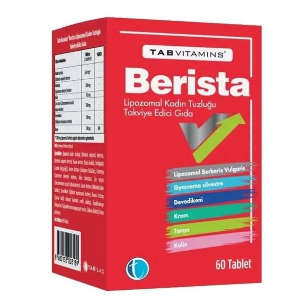 Tabvitamins Berista 60 Tablet SKT:03/2028