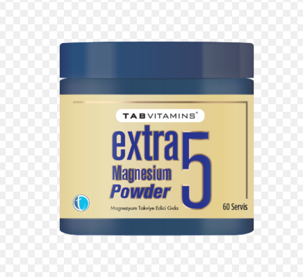 Tabvitamins Extra 5 Magnezyum Powder 60 Servis 71,8 gr
