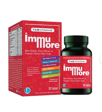 Tabvitamins İmmumore 30 Tablet
