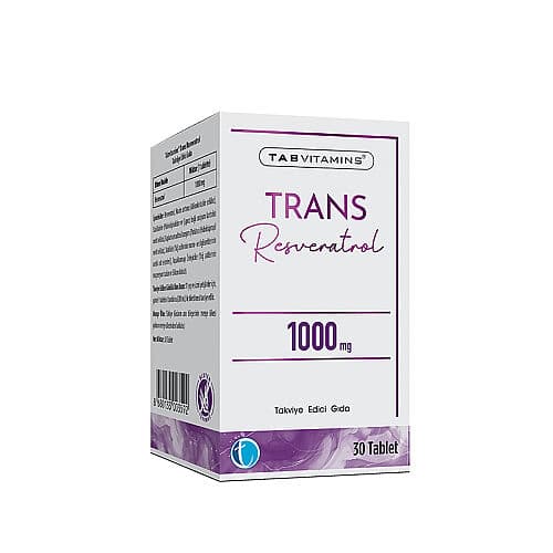 TAB Vitamins Trans Resveratrol 30 Tablet