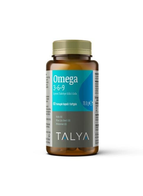 Talya Omega 3-6-9 60 Yumuşak Kapsül
