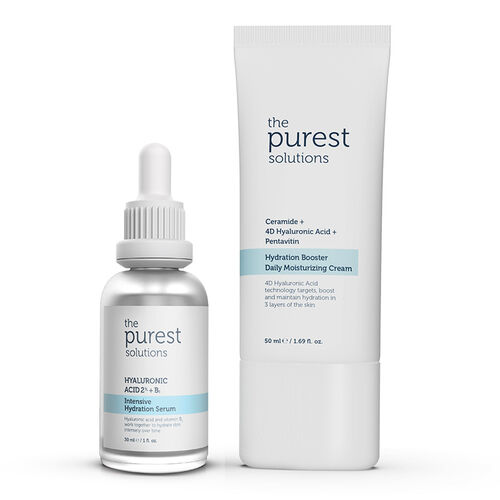 The Purest Solutions Tüm Ciltlerin Kullanımına Uygun Günlük Yoğun Nemlendirme Seti