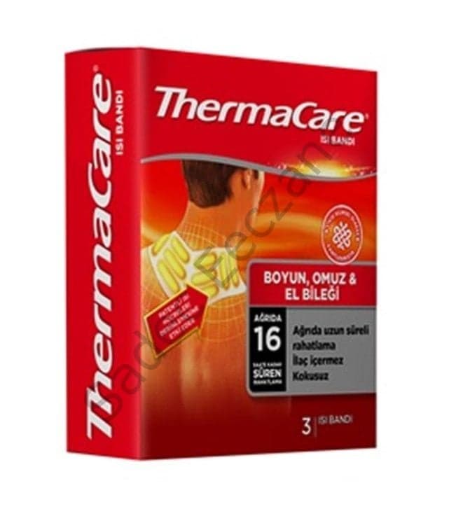 Thermacare Boyun,Omuz ve El Bileği Isı Bandı 3 Adet