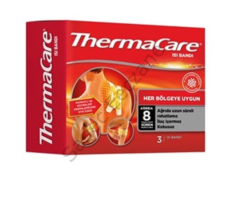 Thermacare Her Bölgeye Uygun Isı Bandı 3 Adet