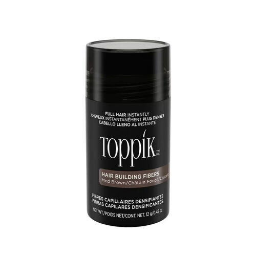 Toppik Hair Bulding Fibers Brown 12 gr - Med Brown